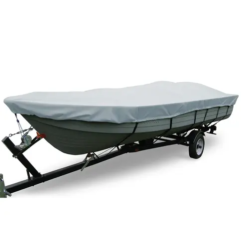 Flex-Fit PRO Boat Cover V-Hull, 14 ft - 16 ft Gray Flex-Fit PRO Boat Cover V-Hull, 14 ft - 16 ft Gray