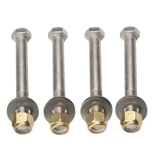 Stainless Steel Bolts, Brown Nuts & Stainless Steel Washers - Sierra Marine Engine Parts Stainless Steel Bolts, Brown Nuts & Stainless Steel Washers - Sierra Marine Engine Parts