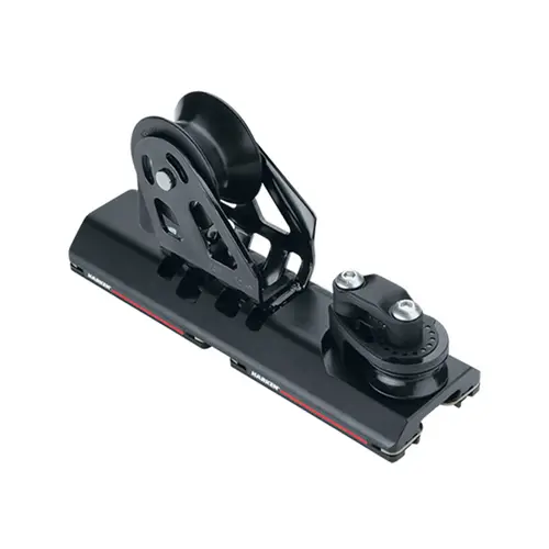 Midrange High-Load Adjustable 3:1 Genoa Lead Performance CB Car with Sheave and Dead-end Midrange High-Load Adjustable 3:1 Genoa Lead Performance CB Car with Sheave and Dead-end