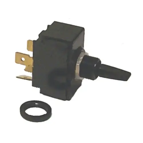 Toggle Switch, On (1)-Off-On (1&2), DPDT Toggle Switch, On (1)-Off-On (1&2), DPDT