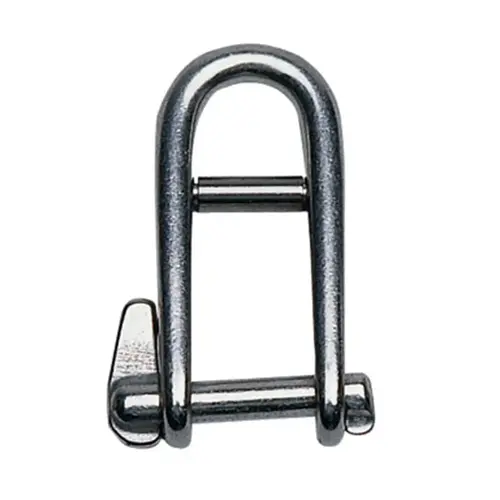 3/16" D Stainless Steel Keypin with Bar Shackle 3/16" D Stainless Steel Keypin with Bar Shackle