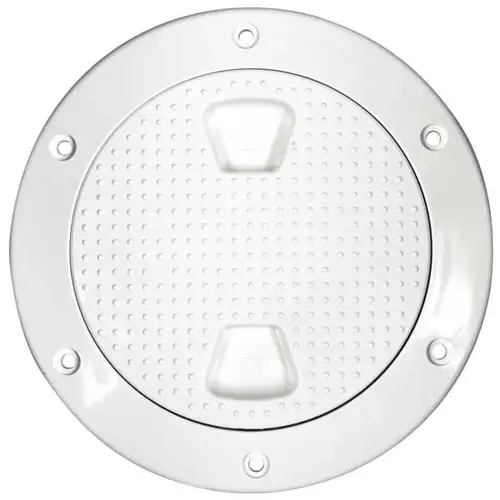 6" Screw-in Deck Plate White 6" Screw-in Deck Plate White