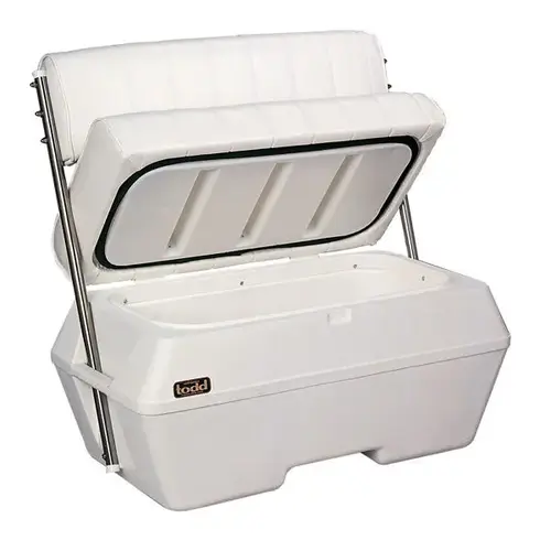Deluxe Dry Storage Swingback Seat White Deluxe Dry Storage Swingback Seat White