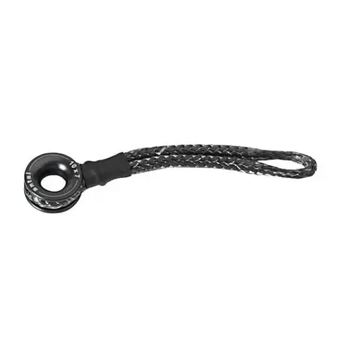 10mm R10.07 Low Friction Ring with Dyneema Loop Loop Working Length: 2 13/16" (70mm) Loop Line Diameter: 5/32" (4mm) Max. Working Load: 1760lb. (800kg) 10mm R10.07 Low Friction Ring with Dyneema Loop Loop Working Length: 2 13/16" (70mm) Loop Line Diameter: 5/32" (4mm) Max. Working Load: 1760lb. (800kg)