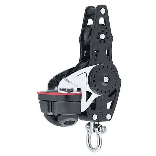 75mm Carbo Fiddle Block with Becket and Cam 75mm Carbo Fiddle Block with Becket and Cam