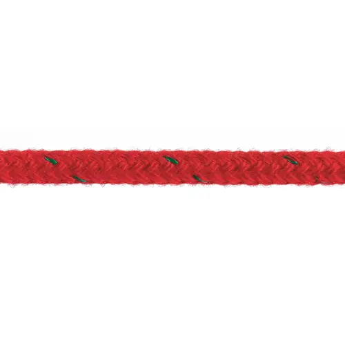 3/8" Trophy Braid, Red, Sold by the Foot 3/8" Trophy Braid, Red, Sold by the Foot