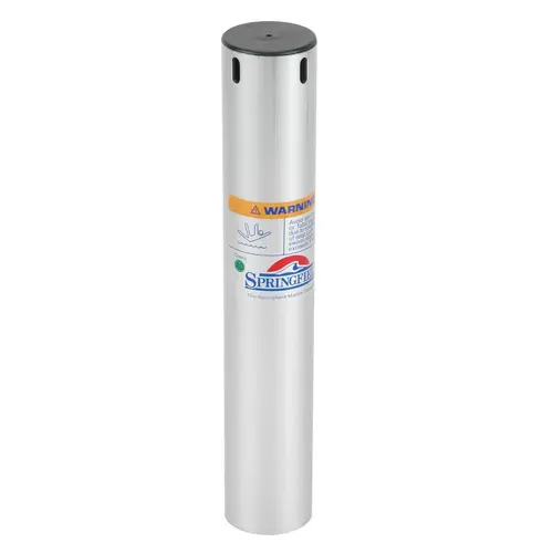 15" Locking Fixed Height Plug-In Post Silver 15" Locking Fixed Height Plug-In Post Silver