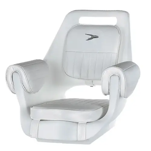 Deluxe Pilot Chair with Cushions and #399-1 MP Wise White Deluxe Pilot Chair with Cushions and #399-1 MP Wise White