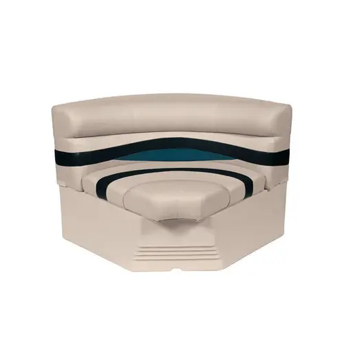 Premier Series Pontoon 32" Bow Radius Corner Cushion Set Platinum / Spectra Navy / Cobalt Premier Series Pontoon 32" Bow Radius Corner Cushion Set Platinum / Spectra Navy / Cobalt