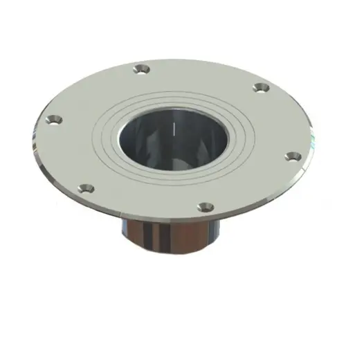 Table Base, Flush Mount, 8 5/8", Blite Fits 76MM Table Base, Flush Mount, 8 5/8", Blite Fits 76MM