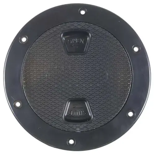 6" Screw-in Deck Plate Black 6" Screw-in Deck Plate Black