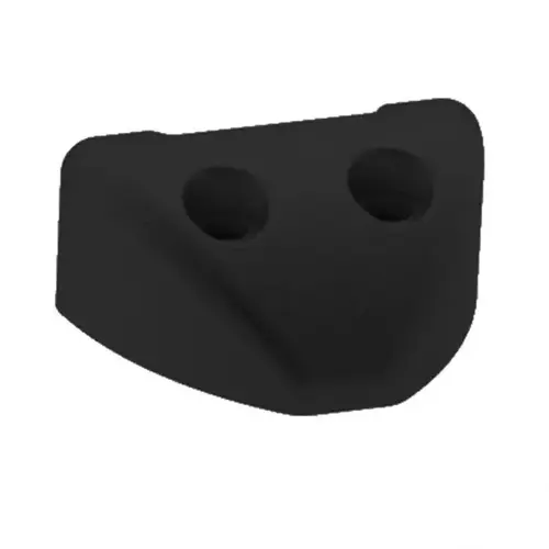 Size 3 Simple End Stop, Black Size 3 Simple End Stop, Black