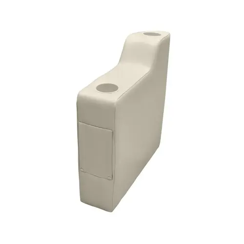 3010 Premier Series Pontoon Right Radius Arm Rest Platinum 3010 Premier Series Pontoon Right Radius Arm Rest Platinum