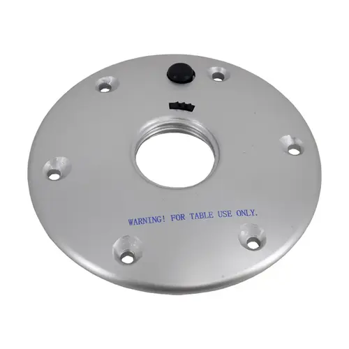 Table Base, Thread-Lock Anodized Table Base, Thread-Lock Anodized