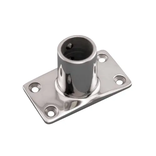 Rectangular Base, 7/8", 90 Degree, 316 Stainless Steel Rectangular Base, 7/8", 90 Degree, 316 Stainless Steel