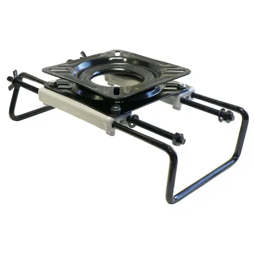 Jon Boat Seat Clamp, With Seat Swivel Black Jon Boat Seat Clamp, With Seat Swivel Black