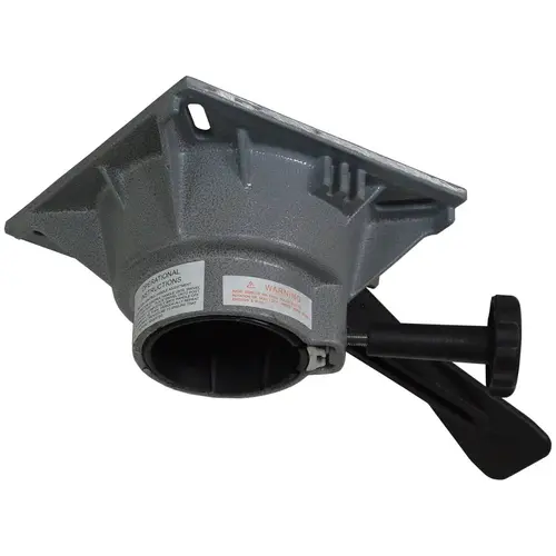 2 7/8" Locking Trac-Lock Swivel Seat Mount Silver 2 7/8" Locking Trac-Lock Swivel Seat Mount Silver