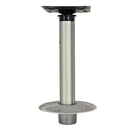 15" Hi-Lo Plug-In Pedestal Seat, 3-Piece Silver 15" Hi-Lo Plug-In Pedestal Seat, 3-Piece Silver