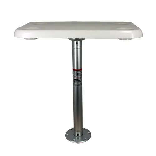 Stowable Rectangular Table Package White Stowable Rectangular Table Package White