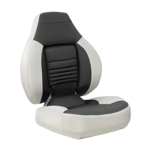 Fish Pro 24 High Back Seat, Off-White/Charcoal Fish Pro 24 High Back Seat, Off-White/Charcoal