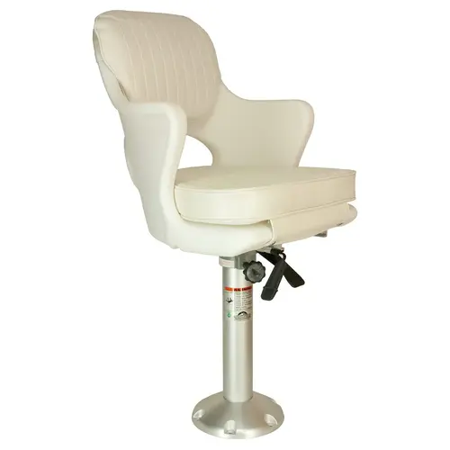 Commodore Molded Fixed Height Chair Package White Commodore Molded Fixed Height Chair Package White
