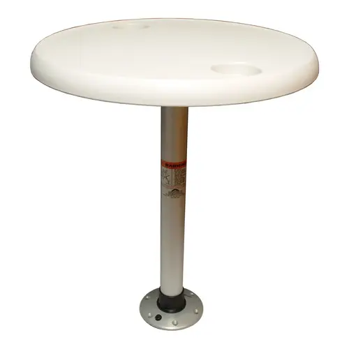 Thread-Lock Round Table Package White Thread-Lock Round Table Package White