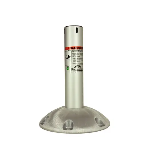 13" H X 2 3/8" Explorer Fixed Height Locking Pedestal Silver 13" H X 2 3/8" Explorer Fixed Height Locking Pedestal Silver