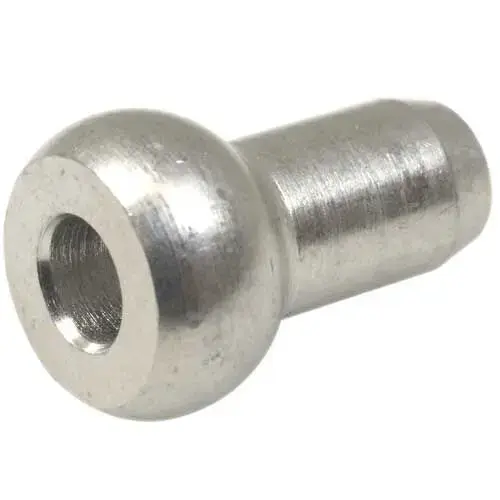 3/16" Stainless Steel Single-Shank Ball Stop 3/16" Stainless Steel Single-Shank Ball Stop