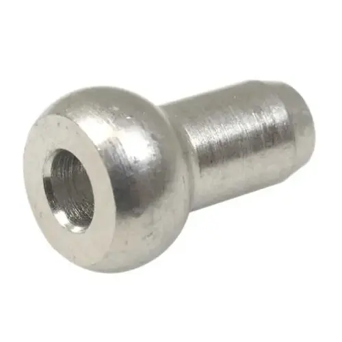 3/32" Stainless Steel Single-Shank Ball Stop 3/32" Stainless Steel Single-Shank Ball Stop