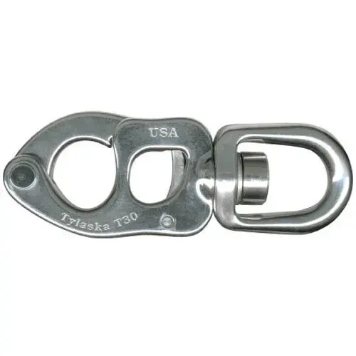 6 3/8" L T30 Standard Bail Snap Shackle 6 3/8" L T30 Standard Bail Snap Shackle