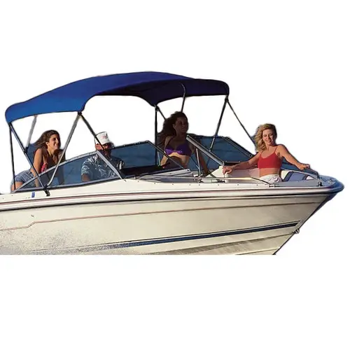 Hot Shot Bimini Top Kit 6 ftL x 54"H x 79-84"W, Blue Hot Shot Bimini Top Kit 6 ftL x 54"H x 79-84"W, Blue