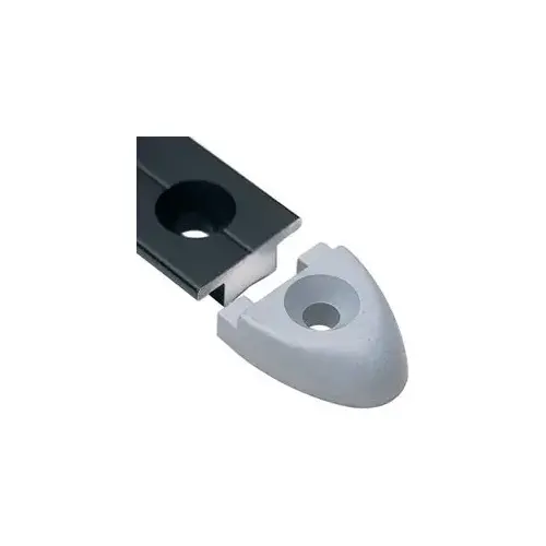 1" End Stop, Black 1" End Stop, Black