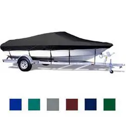 TAYLOR MADE PRODUCTS Tournament Ski Boat Cover I/O Navy Blue Hot Shot 22 ft5-23 ft4 102 Beam 76735ON