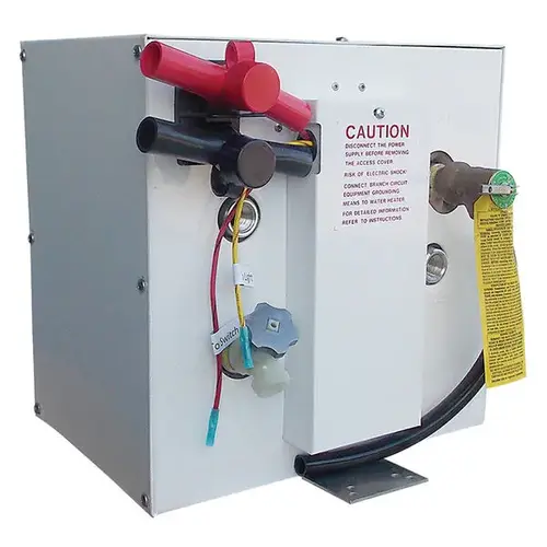 3 Gallon Electric Water Heater with Aluminum Tank and Case, 12V DC 3 Gallon Electric Water Heater with Aluminum Tank and Case, 12V DC