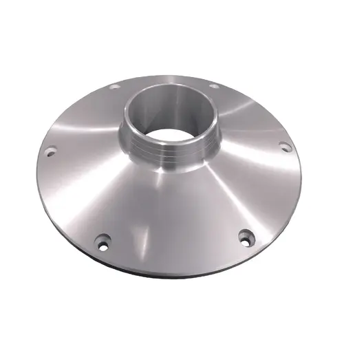 9 7/8" O.D. Aluminum Table Base or Support, Surface Mount for 2 3/8" DIA Column 9 7/8" O.D. Aluminum Table Base or Support, Surface Mount for 2 3/8" DIA Column