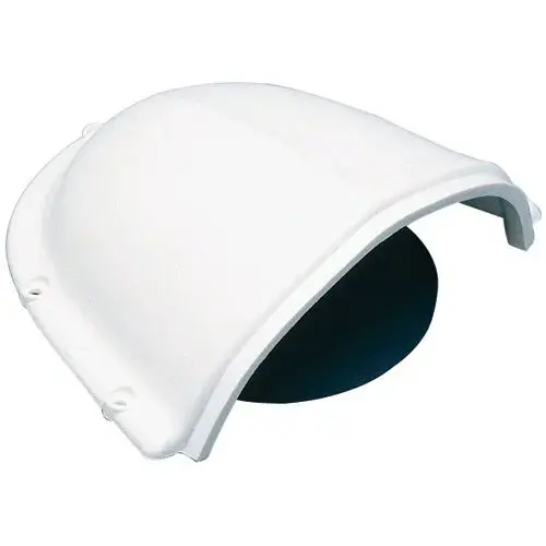 PVC Clamshell Vent, 3"H x 5-3/8"W x 6-3/4"L PVC Clamshell Vent, 3"H x 5-3/8"W x 6-3/4"L