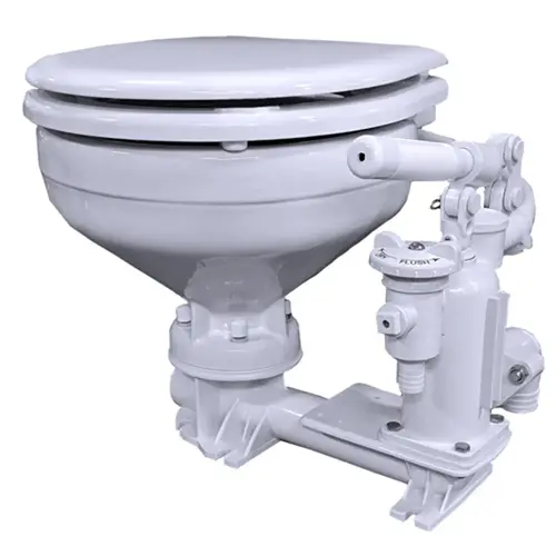 PHII Manual Toilet White PHII Manual Toilet White