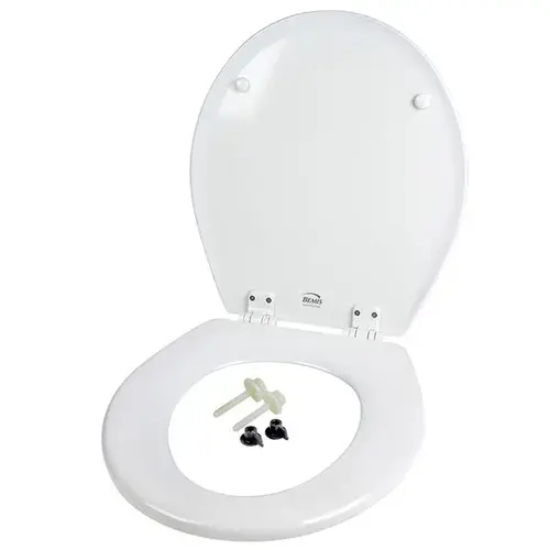 Large Toilet Seat Lid & Hinge Set Large Toilet Seat Lid & Hinge Set