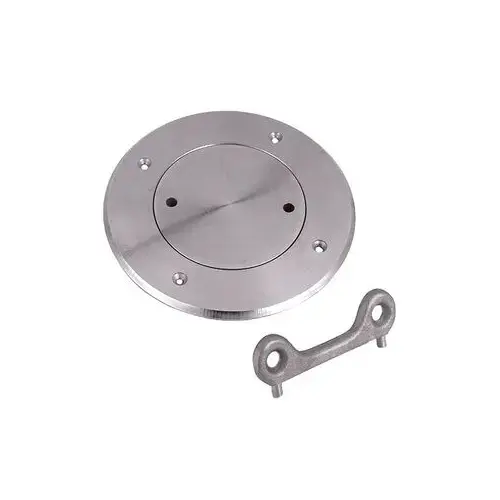 4" Screw-In Deck Plate, Chrome 4" Screw-In Deck Plate, Chrome