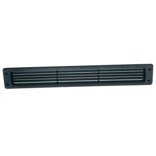 Louvered Vent, Black Louvered Vent, Black