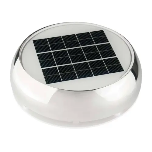 4" Stainless Steel Day/Night Solar Nicro Vent 4" Stainless Steel Day/Night Solar Nicro Vent