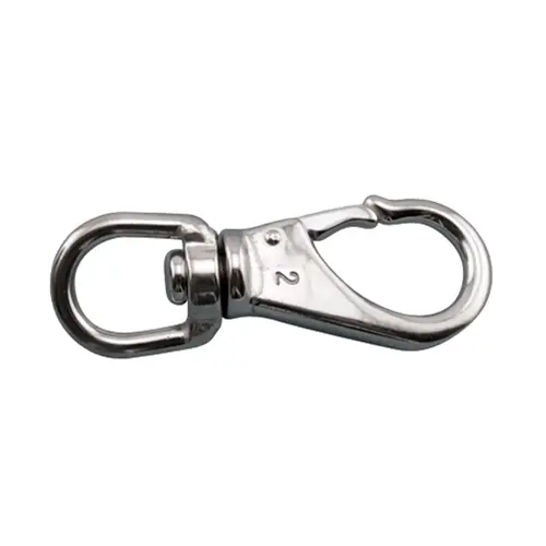 3/4" Stainless-Steel Swivel Eye Snap 3/4" Stainless-Steel Swivel Eye Snap