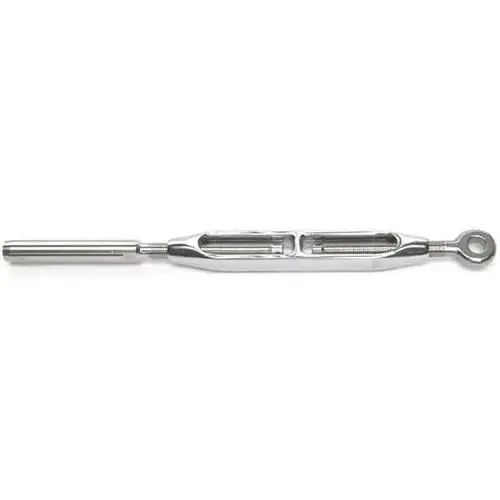 Turnbuckle Eye Toggle Assembly Eye to Swage for 3/8" Wire, 5/8" Eye Turnbuckle Eye Toggle Assembly Eye to Swage for 3/8" Wire, 5/8" Eye