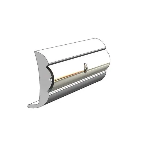 Rigid Frosty White Rub Rail Kit, 1 9/16" x 5/8", 3 Pieces 7.5 ft, 7.5 ft & 5 ft Lengths Rigid Frosty White Rub Rail Kit, 1 9/16" x 5/8", 3 Pieces 7.5 ft, 7.5 ft & 5 ft Lengths