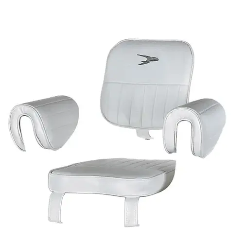 Deluxe Pilot Chair Cushion Set Only Wise White Deluxe Pilot Chair Cushion Set Only Wise White
