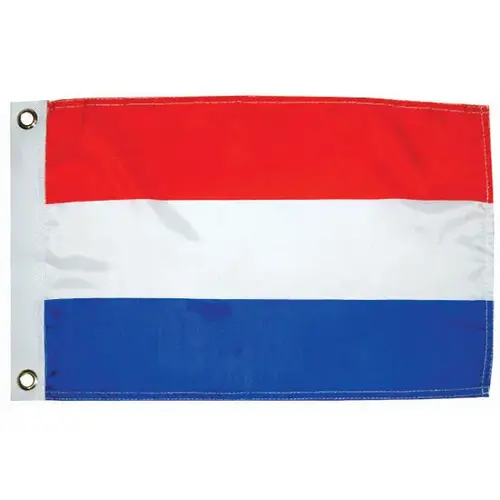 Netherlands Dyed Courtesy Flag, 12" x 18" Netherlands Dyed Courtesy Flag, 12" x 18"