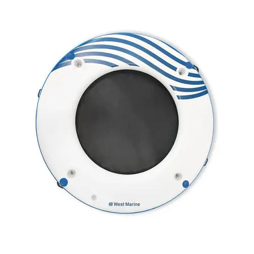 Floating Circular Mesh Dock Kit 10 ft Inflatable Platform Floating Circular Mesh Dock Kit 10 ft Inflatable Platform