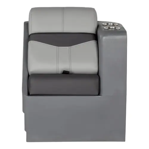 Rockport 17" Right Add-On Pontoon Chaise, River Rock Rockport 17" Right Add-On Pontoon Chaise, River Rock