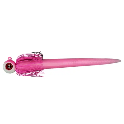 Reef Hawk-Eel Tail Jigs Pink/White Reef Hawk-Eel Tail Jigs Pink/White