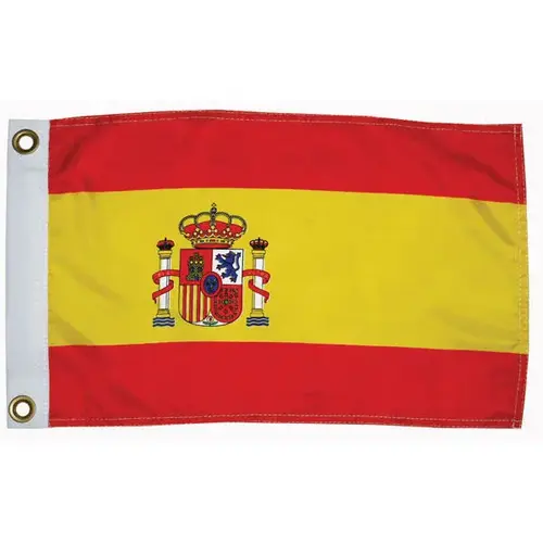 Spain Courtesy Flag, Civil, 12" x 18" Spain Courtesy Flag, Civil, 12" x 18"